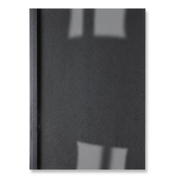 GBC IB3860 LinenWeave Thermabind couverture de reliure 3 mm (100 pièces) - noir IB386015 207761 - 1