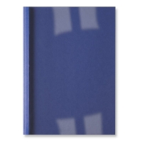 GBC IB3866 LinenWeave Thermabind couverture de reliure 3 mm (100 pièces) - bleu royal IB386619 207758