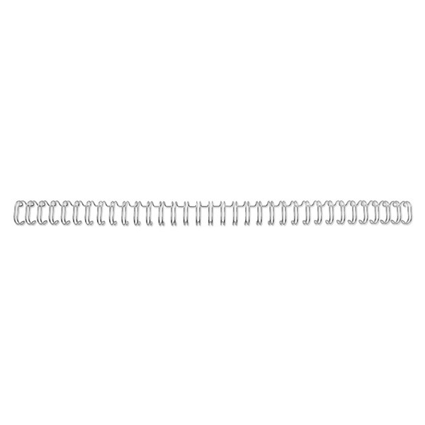 GBC RE810497 peigne métallique 6 mm (250 pièces) - argent RE810497 207709 - 1