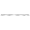 GBC RG8107 peigne métallique 11 mm (100 pièces) - argent
