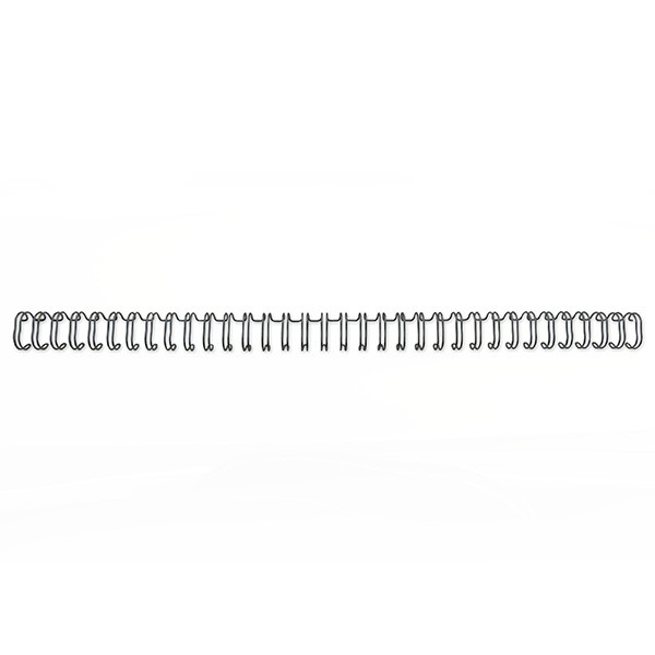 GBC RG8108 peigne métallique 12,5 mm (100 pièces) - noir RG810810 207268 - 1