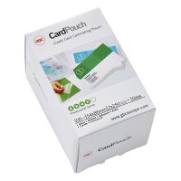 GBC pochette de plastification carte de crédit 54 x 86 mm brillante 2x250 microns (100 pièces) 3740430 207028