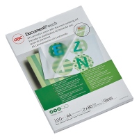 GBC pochette de plastification pour document A4 brillante 2x80 microns (100 pièces) IB585036 207590