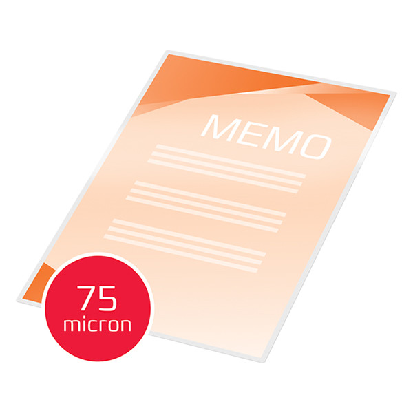 GBC pochette de plastification pour document A5 brillante 2x75 microns (100 pièces) 3740451 207012 - 4