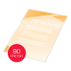 GBC pochette de plastification pour document A6 brillante 2x80 microns (100 pièces) IB585067 207595 - 4