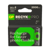 GP 2000 ReCyko Pro Photo Flash pile rechargeable AA / HR06 Ni-Mh (4 pièces)