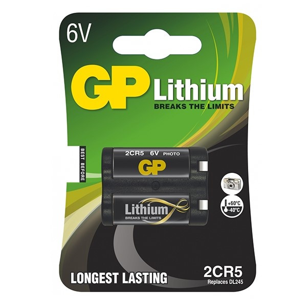 GP 2CR5 Lithium pile 1 pièce GP2CR5 215036 - 1