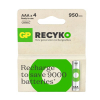 GP 950 ReCyko AAA / HR03 Ni-MH pile rechargeable (4 pièces)