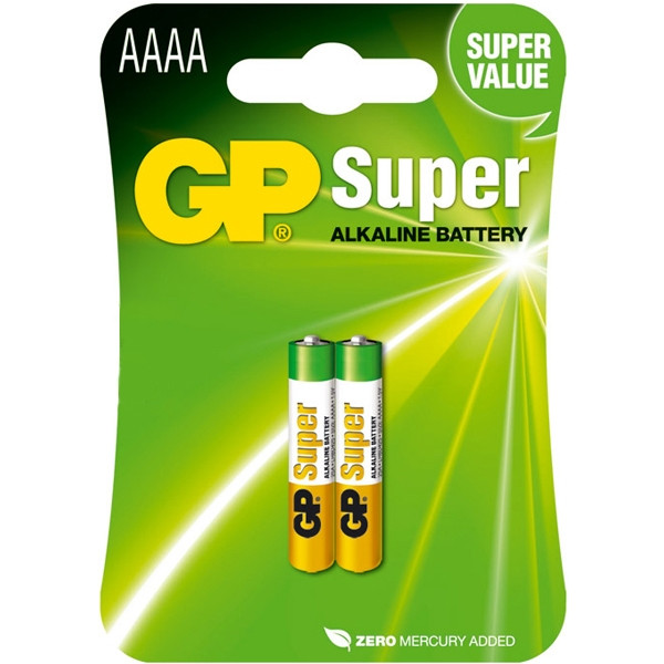 GP AAAA super alcaline pile 2 pièces GP25A 215124 - 1
