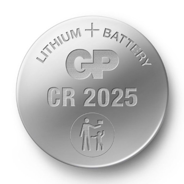 GP CR2025 Lithium pile bouton 1 pièce GP