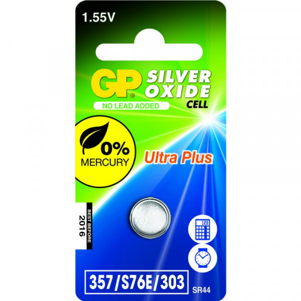 GP SR44 oxyde d'argent pile bouton 1 pièce 040UP357C1 GP357 215082 - 1