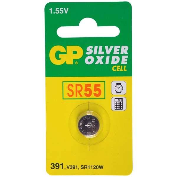 GP SR55 oxyde d'argent pile bouton 1 pièce GP391 215100 - 1