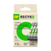 GP chargeur de base USB + GP 2100 ReCyko pile rechargeable AA / HR06 Ni-Mh (4 pcs)