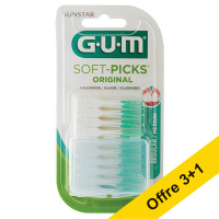 Offre : 4x GUM Soft-Picks Original Medium (50 pièces) SGU00140