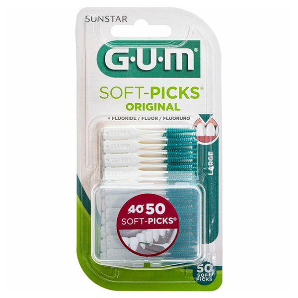 GUM Soft-Picks Original Large (50 pièces) SGU00131 - 1