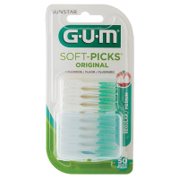 GUM Soft-Picks Original Medium (50 pièces) SGU00130