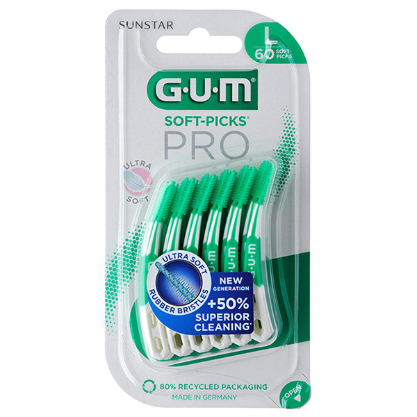 GUM Soft-Picks Pro Large (30 pièces) SGU00136 - 1