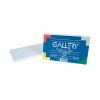 Gallery fiche Bristol vierge 125 x 75 mm (100 pièces) - blanc