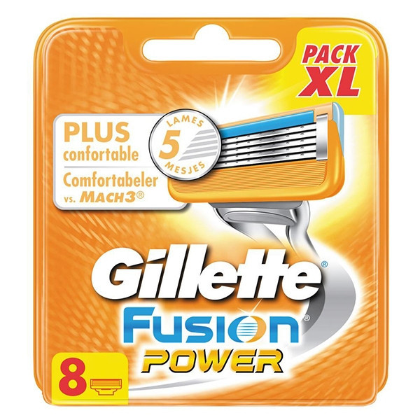 Gillette Fusion Power lames de rasoir (8 pièces) SGI00019 - 1