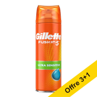 Offre : 4x Gillette Fusion Hydra Sensitive Skin gel à raser (200 ml) SGI00285
