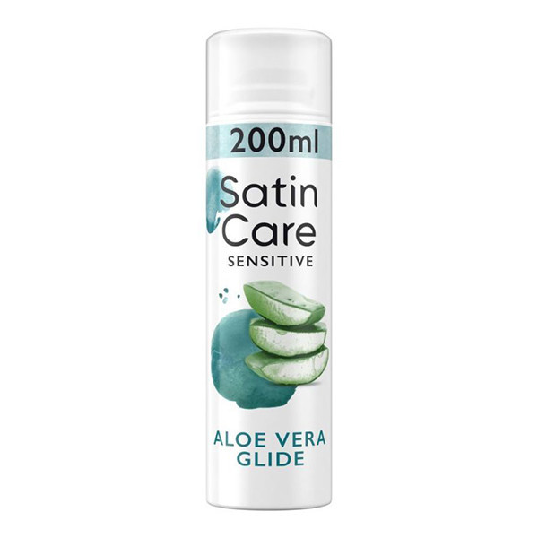 Gillette Satin Care Sensitive gel à raser (200 ml) SGI00274 - 1