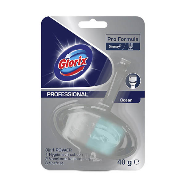 Glorix Pro Formula bloc WC Ocean (40 grammes) SGL00002 - 1