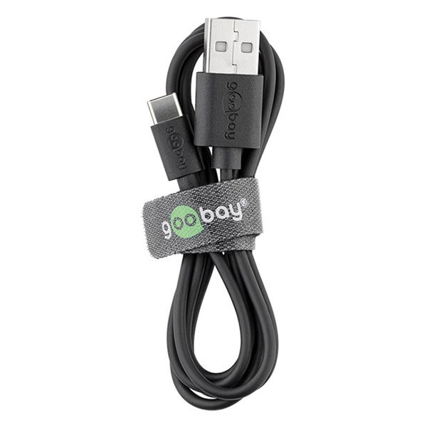 Goobay câble USB-A vers USB-C (0,1 mètre) - noir K010214056 - 2