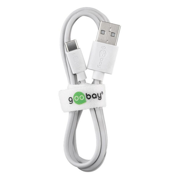 Goobay câble USB-A vers USB-C (1 mètre) - blanc K010214053 - 3