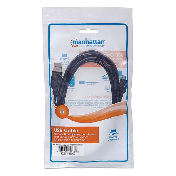 Goobay câble USB-A vers micro-USB (3 mètres) - noir N010201015 - 4