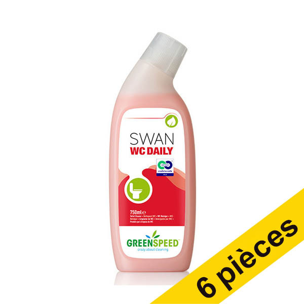 Greenspeed Offre : 6x Greenspeed Swan WC Daily (750 ml)  SGR00036 - 1