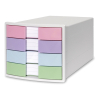 HAN Impuls module de classement fermé couleur (4 tiroirs) HA-1012-129 056798 - 1