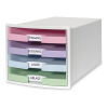 HAN Impuls module de classement ouvert (4 tiroirs) - couleur HA-1013-129 056799 - 3