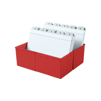 HAN boîte à fiches A5 - rouge HA-975-17 218030