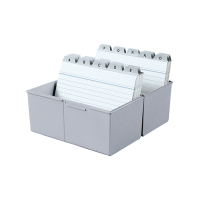 HAN boîte à fiches A6 - gris clair HA-976-11 218032