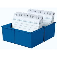 HAN boîte à fiches A7 - bleu HA-977-14 218044