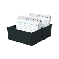 HAN boîtes à fiches A8 - noir 978-13 218056
