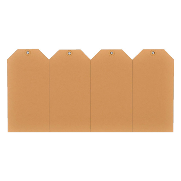 HF2 étiquettes avec œillet de suspension 40 x 80 mm (1000 pièces) - chamois 395003 226902 - 1