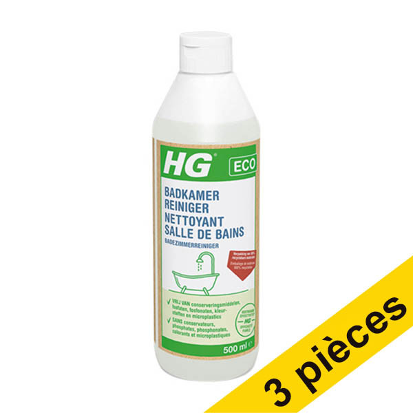 Offre : 3x HG ECO nettoyant salle de bain (500 ml) SHG00398 - 1