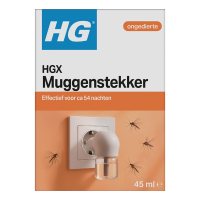 HG X prise anti-moustiques (45 ml) SHG00335