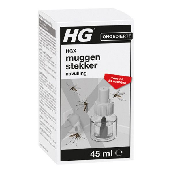 HG X recharge pour prise anti-moustiques (45 ml) SHG00336 - 1