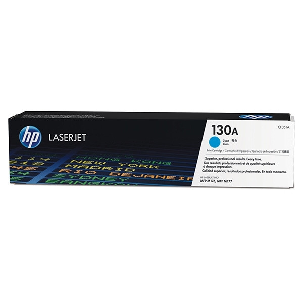 HP130A (CF351A) toner (d'origine) - cyan CF351A 054752 - 1