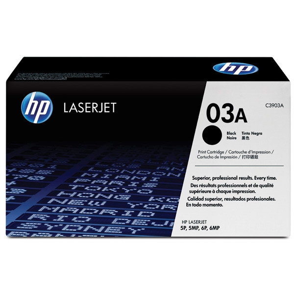 HP 03A (C3903A / EP-V) toner (d'origine) - noir C3903A 032072 - 1