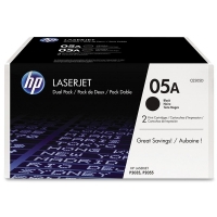 HP 05A (CE505D) toner duopack (d'origine) - noir CE505D 054770