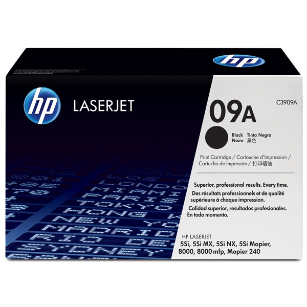 HP 09A (C3909A / EP-W) toner (d'origine) - noir C3909A 032092 - 1