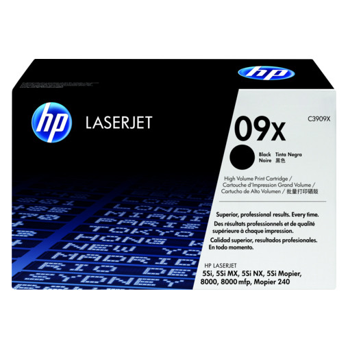 HP 09X (C3909X/ EP-W) toner haute capacité (d'origine) - noir C3909X 033000 - 1