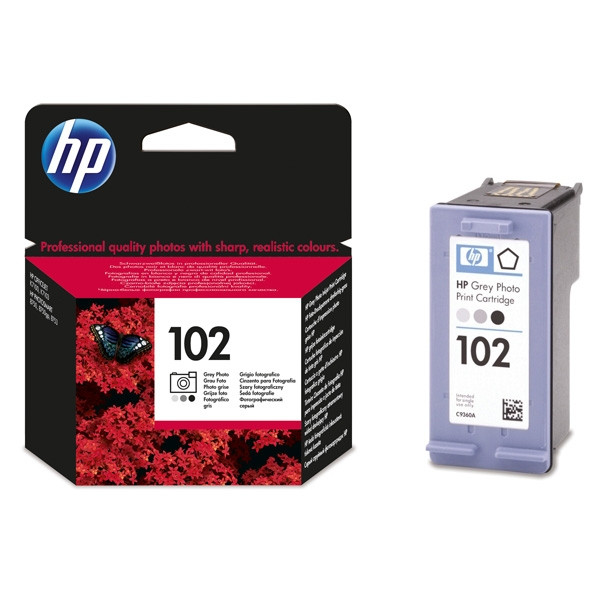 HP 102 (C9360AE) cartouche d'encre photo gris haute capacité (d'origine) C9360AE 031730 - 1