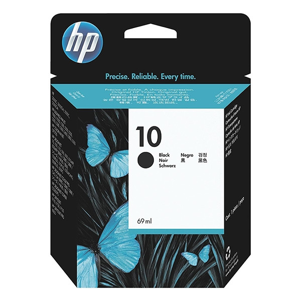 HP 10 (C4844AE) cartouche d'encre haute capacité (d'origine) - noir C4844AE 030270 - 1