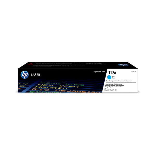 HP 117A (W2071A) toner (d'origine) - cyan W2071A 055458 - 1