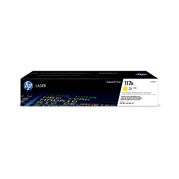 HP 117A (W2072A) toner (d'origine) - jaune W2072A 055462 - 1