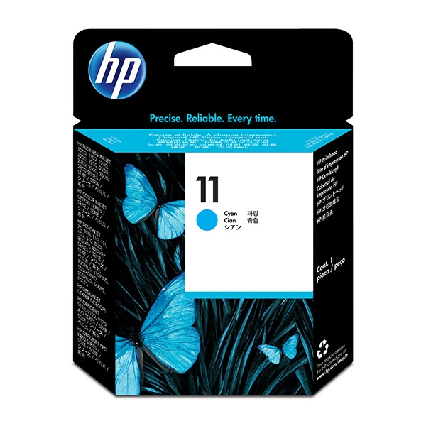 HP 11 (C4811A) tête d'impression cyan (d'origine) C4811A 031040 - 1